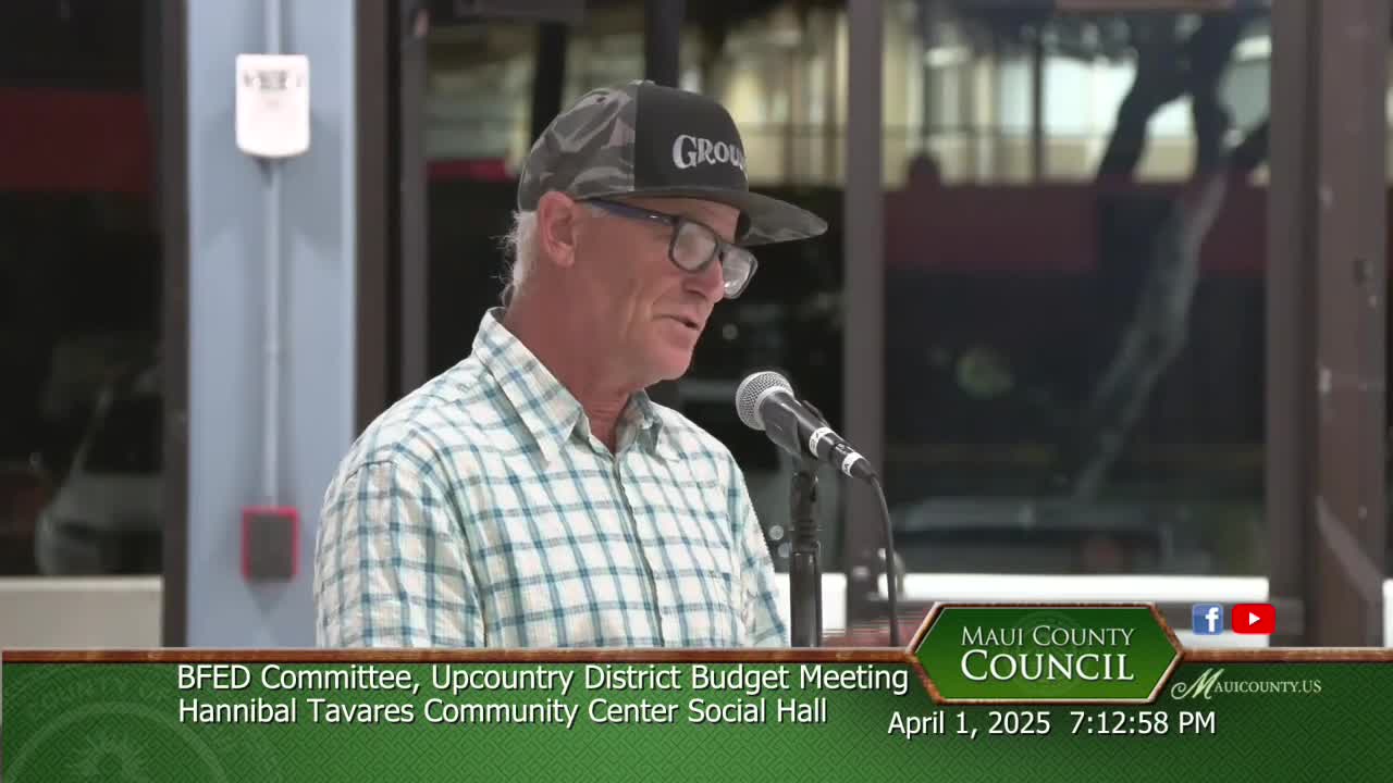 Local farmers stress need for MEO grants during council meeting