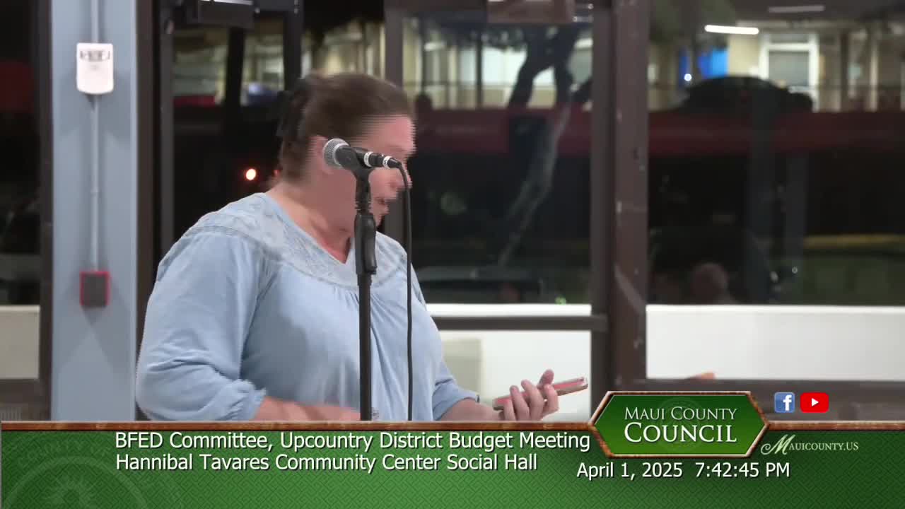 Advocates urge Lahaina housing director to address federal funding cuts and eviction crisis