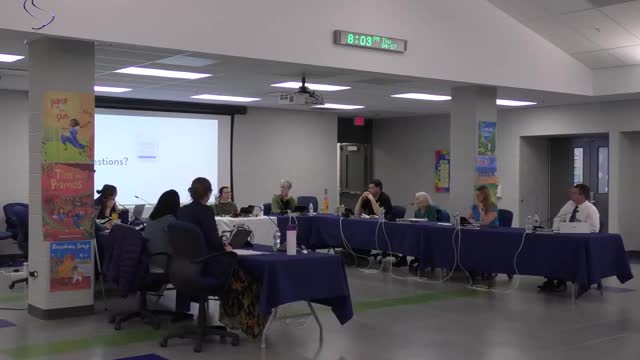 District 57 Board reviews technology use and safety updates with Chief Eterno