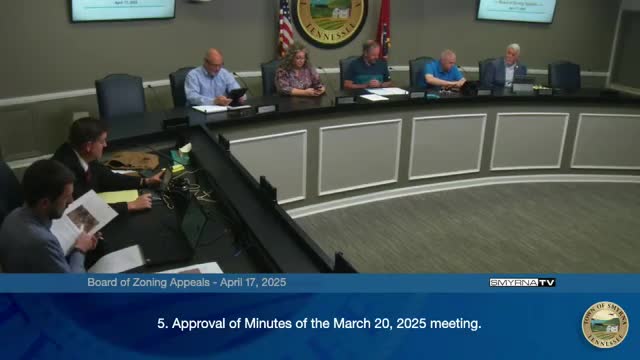 Smyrna BZA approves detached accessory apartment at 1265 Old Nashville Highway