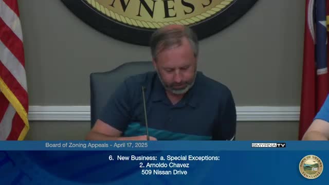 Smyrna BZA approves special exception to allow religious facility on two Nissan Drive parcels