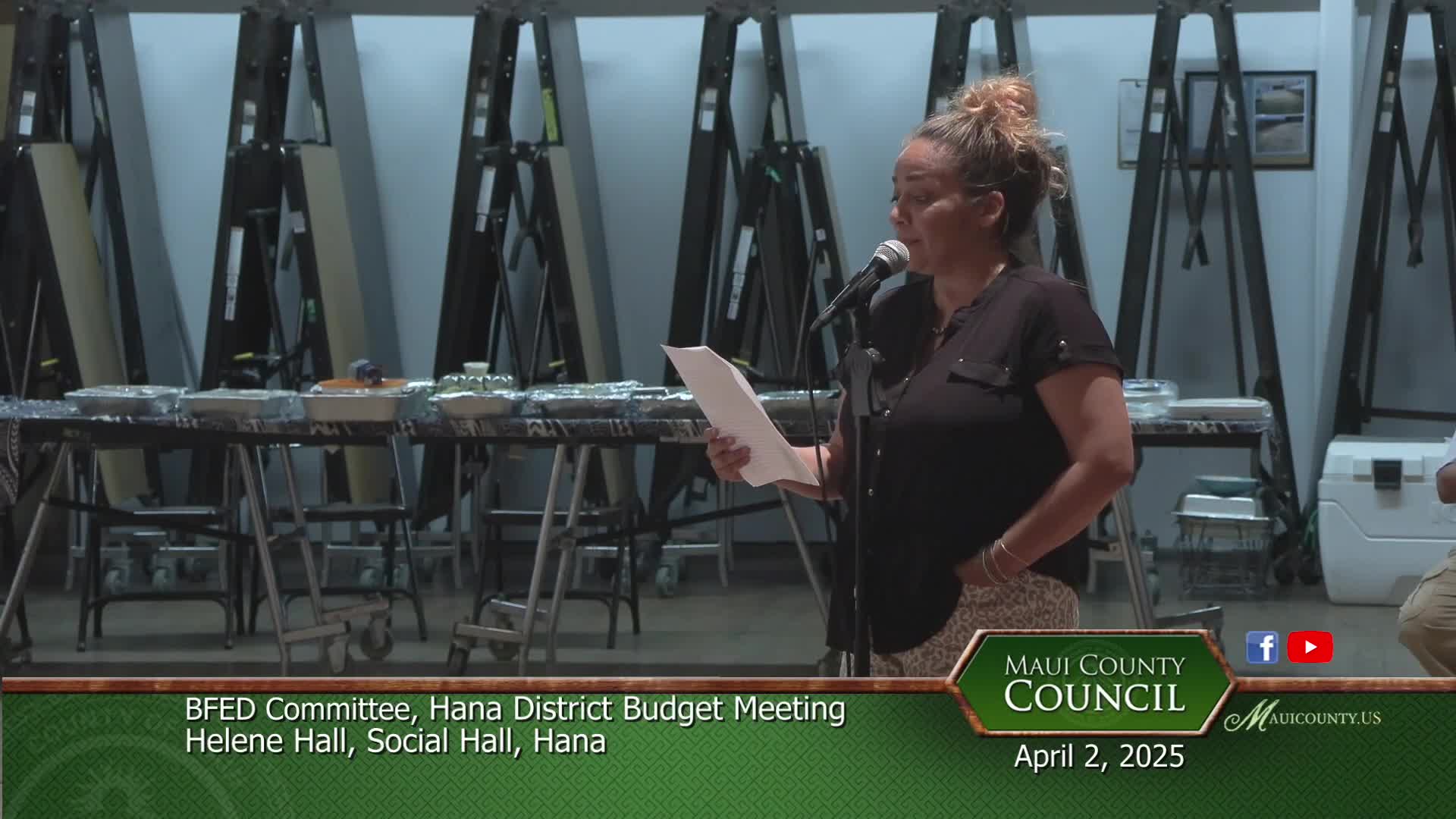 Community leaders advocate for funding and support for Hana's youth and kupuna programs