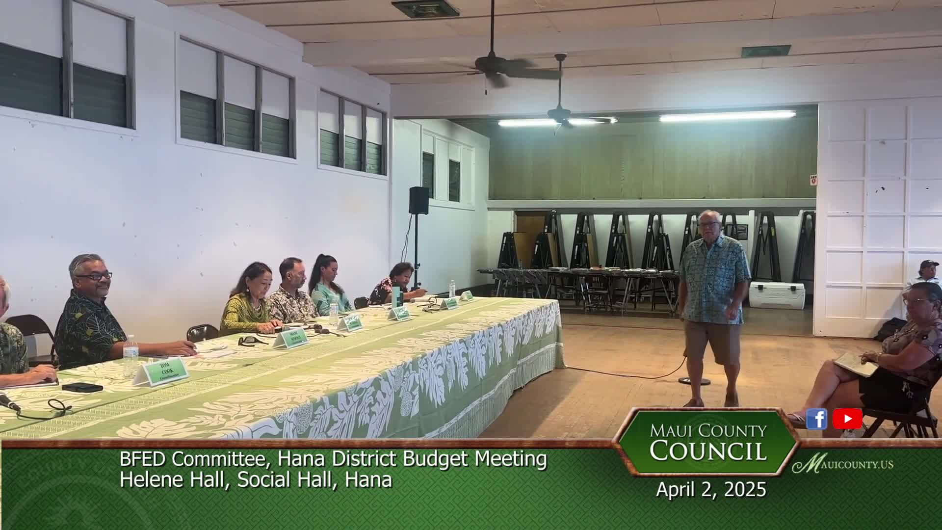 Hana nonprofits and MEO request continued county funding for youth programs, kupuna meals and transportation