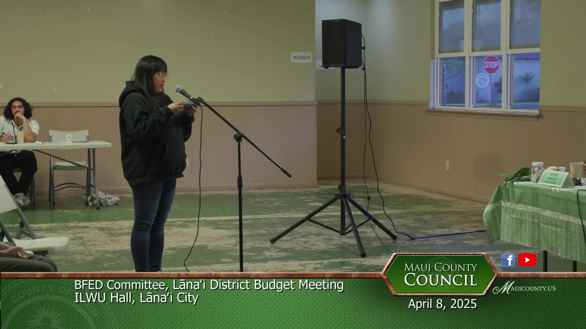 Kathleen Castellas advocates for funding to support Lanai Filipino Community Coalition programs