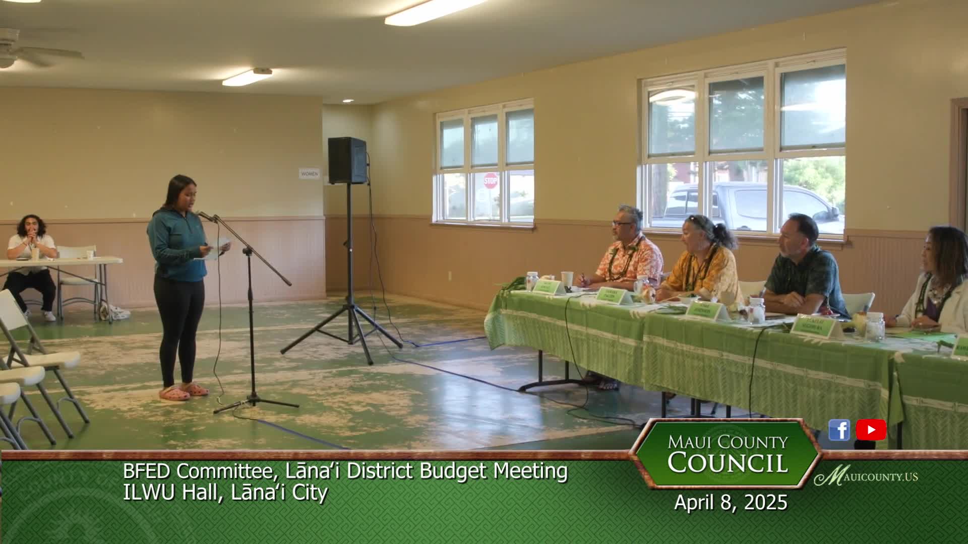 Lanai students advocate for budget support for Filipino community coalition