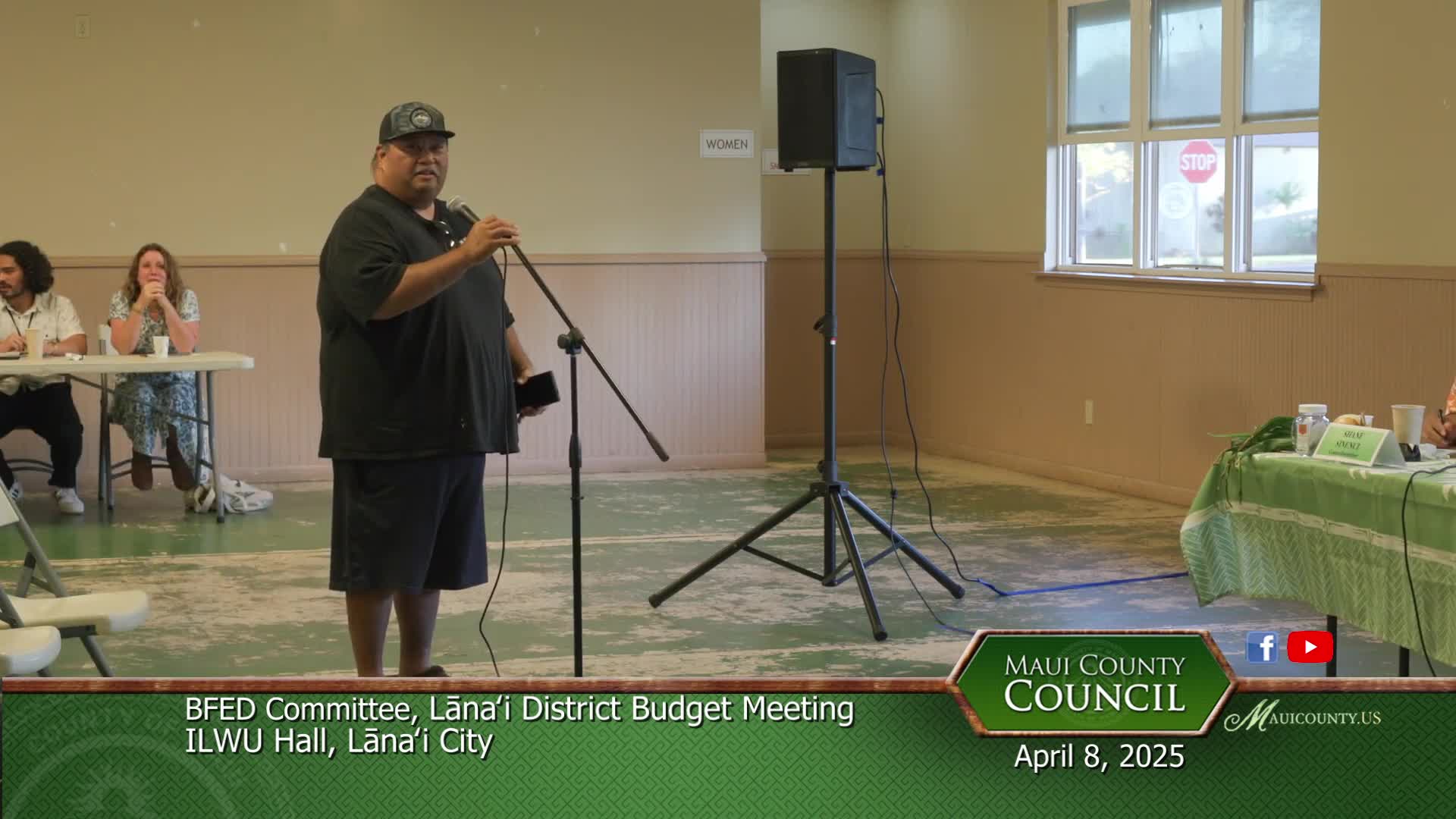 Lanai resident advocates for emergency shelter and fleet maintenance funding