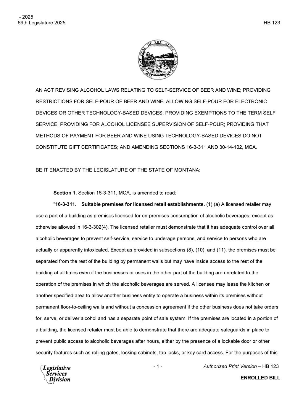 Montana Legislature reviews HB 123 regulating gift certificates and consumer protections