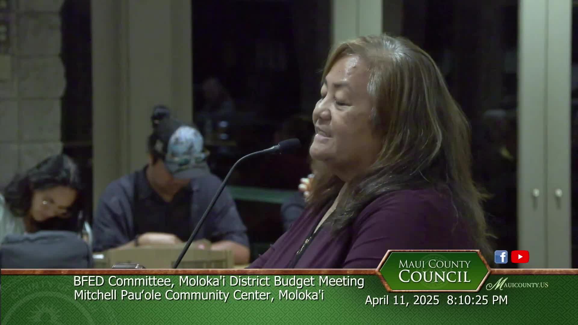 Molokai Community Advocates for Police Funding and Arts Education Support