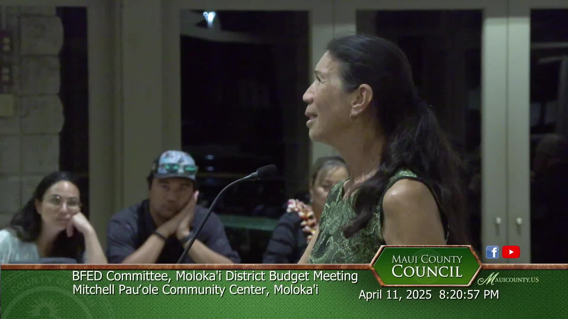 Chantel Lindo advocates for enhanced community programs and policing on Molokai