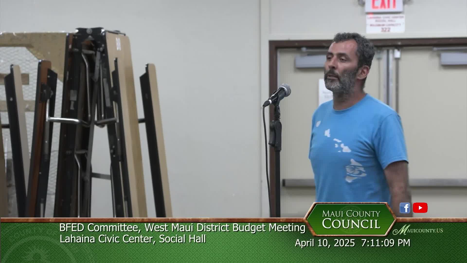 Veteran urges Maui council for immediate housing assistance before campground closure