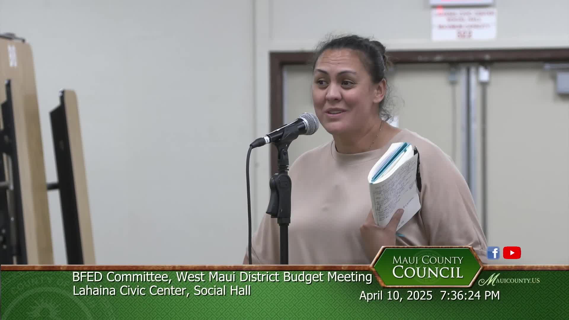 Lahaina budget appeals prioritize parks, youth programs, and watershed funding