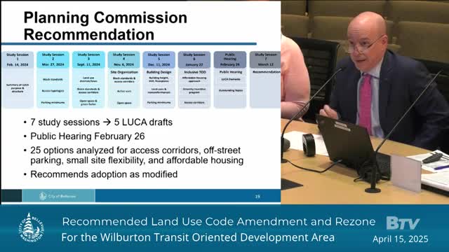 Bellevue Council reviews Wilburton land use code amendments after community outreach