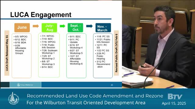 Deputy Mayor Malakutian discusses Wilburton redevelopment with Bellevue City Council