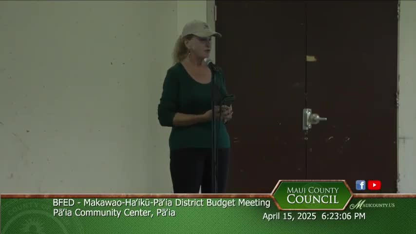 New Farmer Advocates for Maui Farmer Support Network Funding