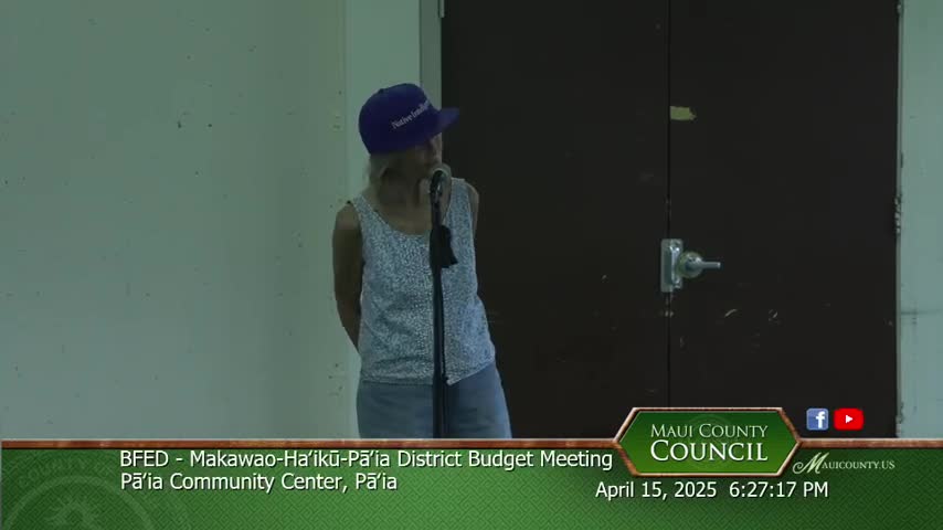 Community advocates push for Maui food security and improved road safety funding