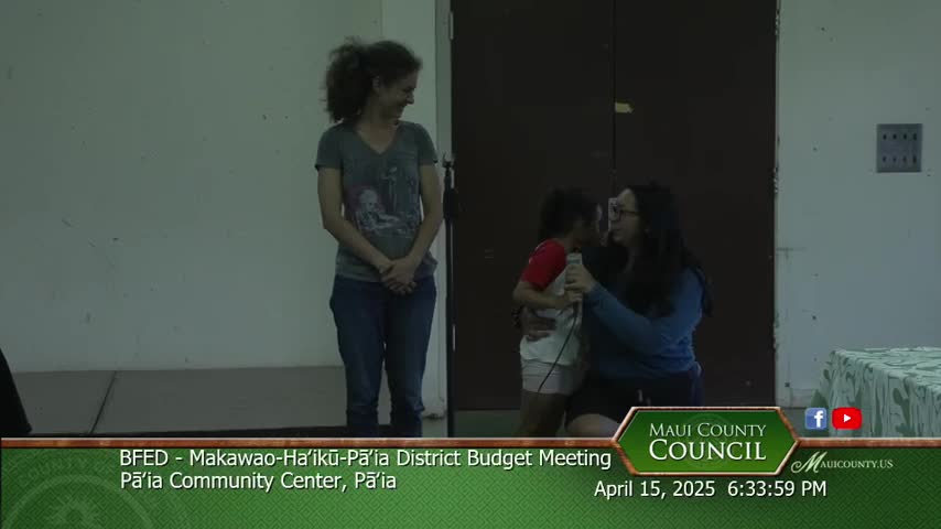 Haiku Head Start advocates seek continued funding at Maui meeting