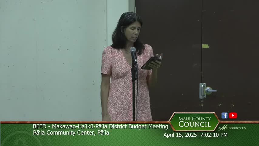 Maui County Council reviews funding for schools and community services amid budget challenges
