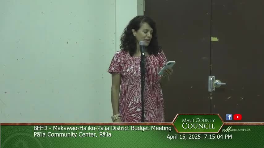 CEO Nicole Hokowana highlights Maui Behavioral Health Resources' recovery services and outreach initiatives
