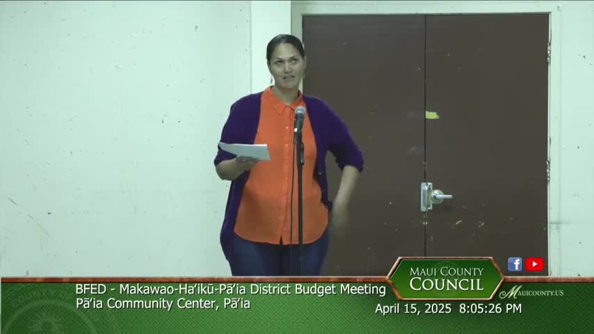 Maui groups advocate for workforce development and environmental clean-up funding