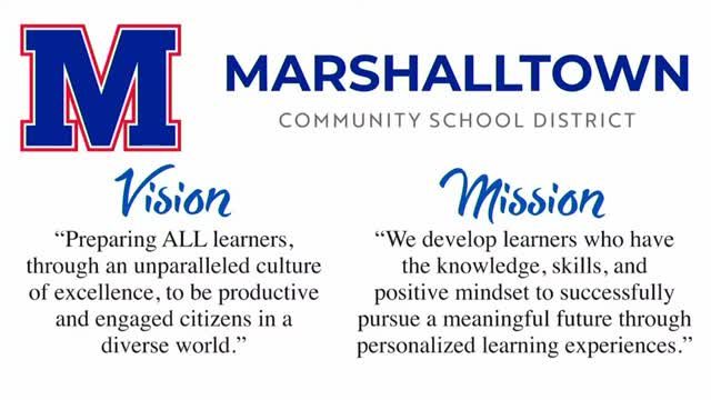 Marshalltown Community School Board receives honors at Iowa Association of School Boards Convention