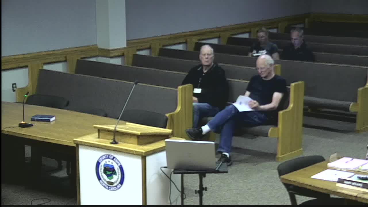 Ash County Planning Board settles asphalt plant permit and water appeal issues