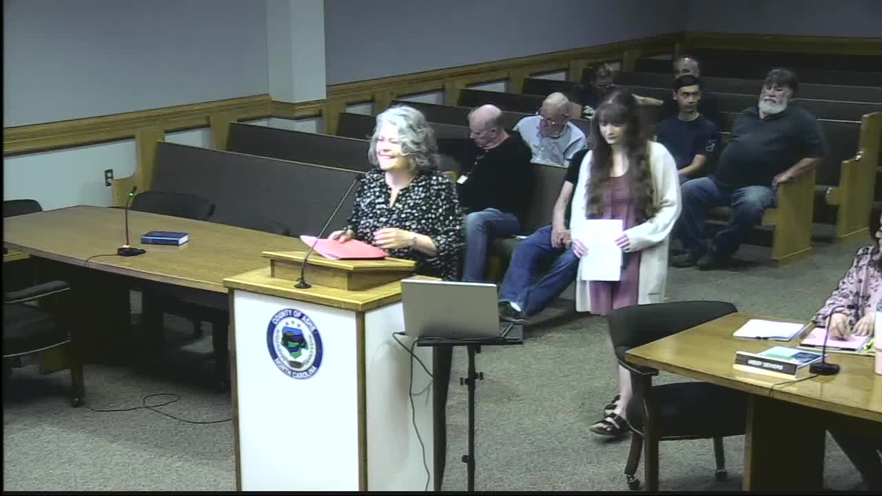 Ash County proclaims May Foster Care Month and honors Guardian ad Litem volunteers; DSS updates disaster case management and temporary housing support