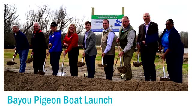 Partnership enhances Bayou Pigeon boat launch expansion in Iberville