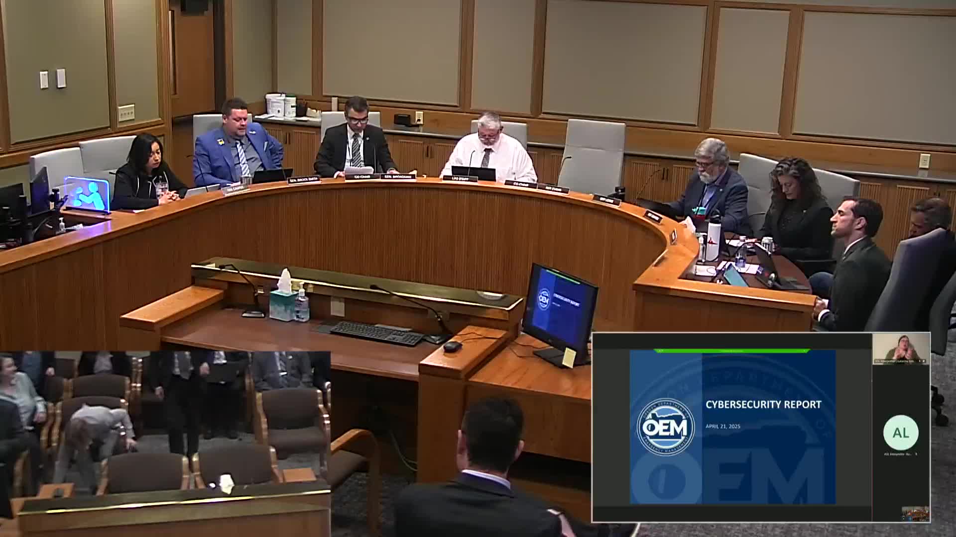 OEM outlines statewide cybersecurity grant roles; FEMA approvals and cost‑share questions delay some allocations