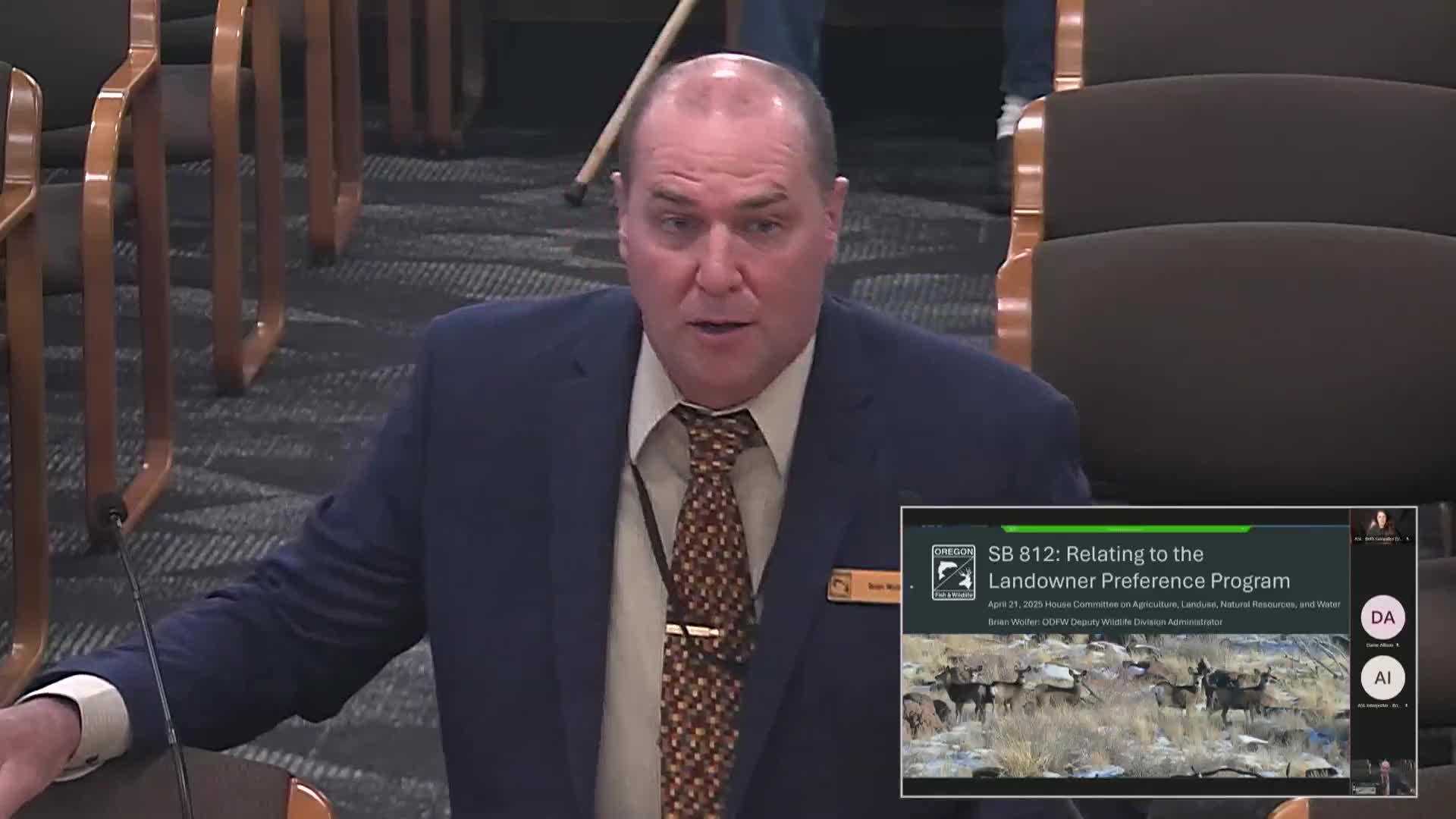 Hearing held to make landowner preference hunting program permanent