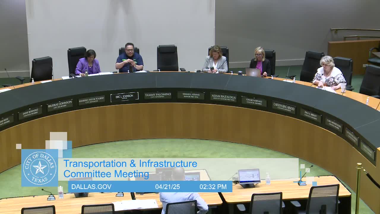 Dallas Water Utilities seeks flexibility on price weighting for large procurements; committee discussion asks for safeguards