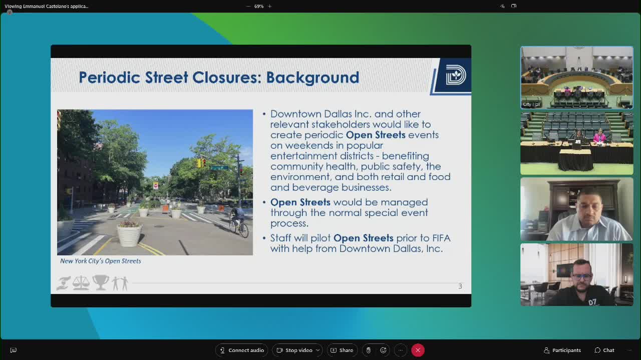 City implements pedestrian plaza to enhance shopping experience for FIFA visitors