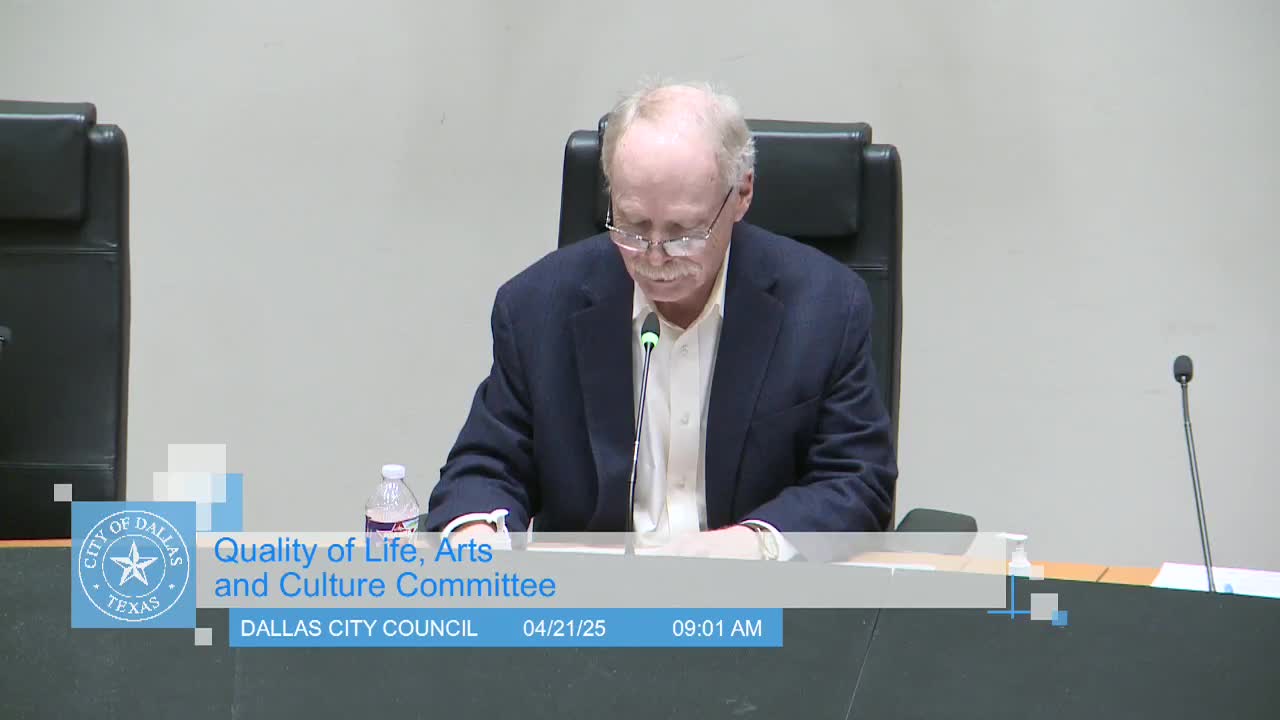 Dallas staff ask committee to tighten codes addressing large private events, light displays and short‑term rentals