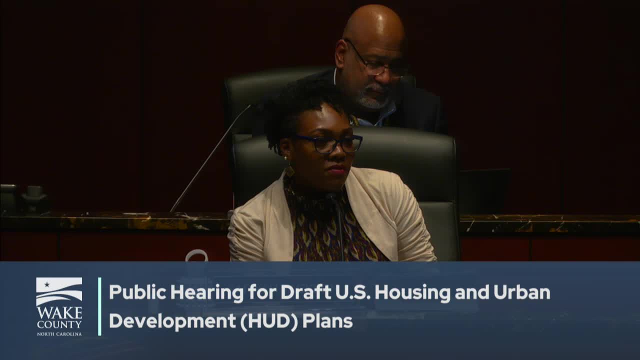 Wake County commissioners approve 2025 consolidated plan addressing affordable housing and services