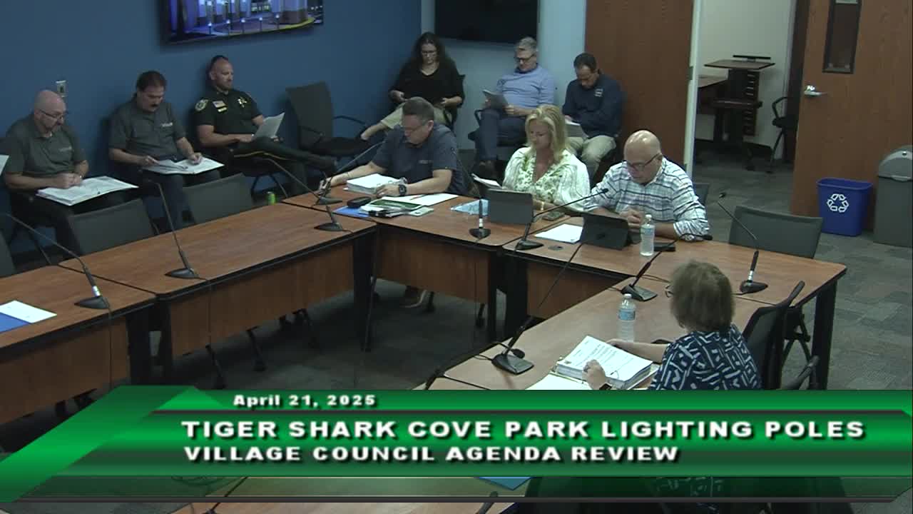 Wellington to relocate Musco light poles from South Shore Park to light Tiger Shark Cove open-play area