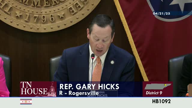 Tennessee panel advances bill requiring legislative notice and limits on large federal aid