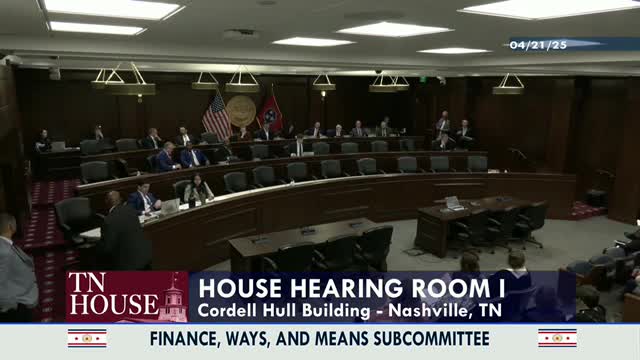 Finance Ways and Means Subcommittee approves House Bill 972 on towing regulations