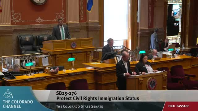 Colorado Senate advances bill to protect civil rights of immigrants against discrimination