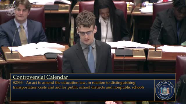New York Senate passes tuition bill for out-of-district school admissions