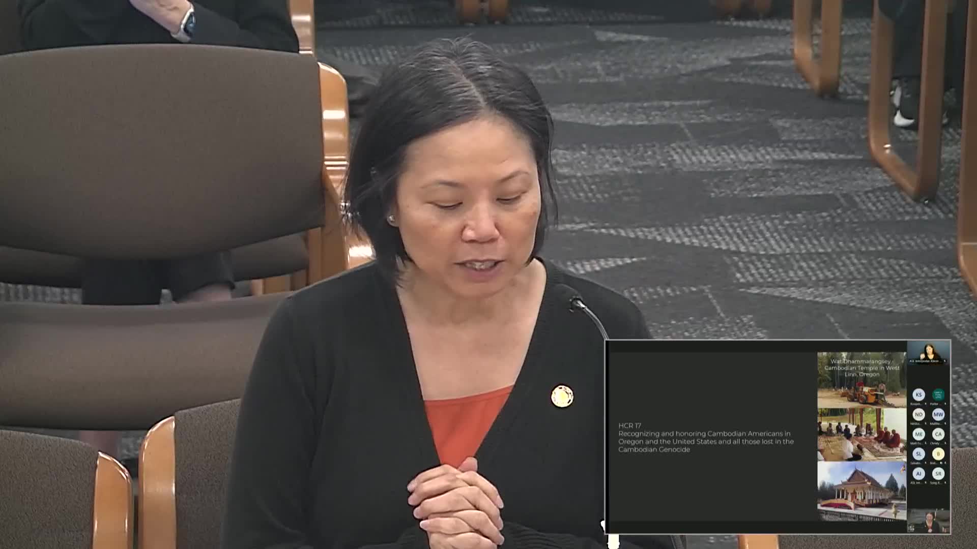 Oregon lawmakers pass HCR 17 honoring Cambodian Americans and commemorating genocide victims