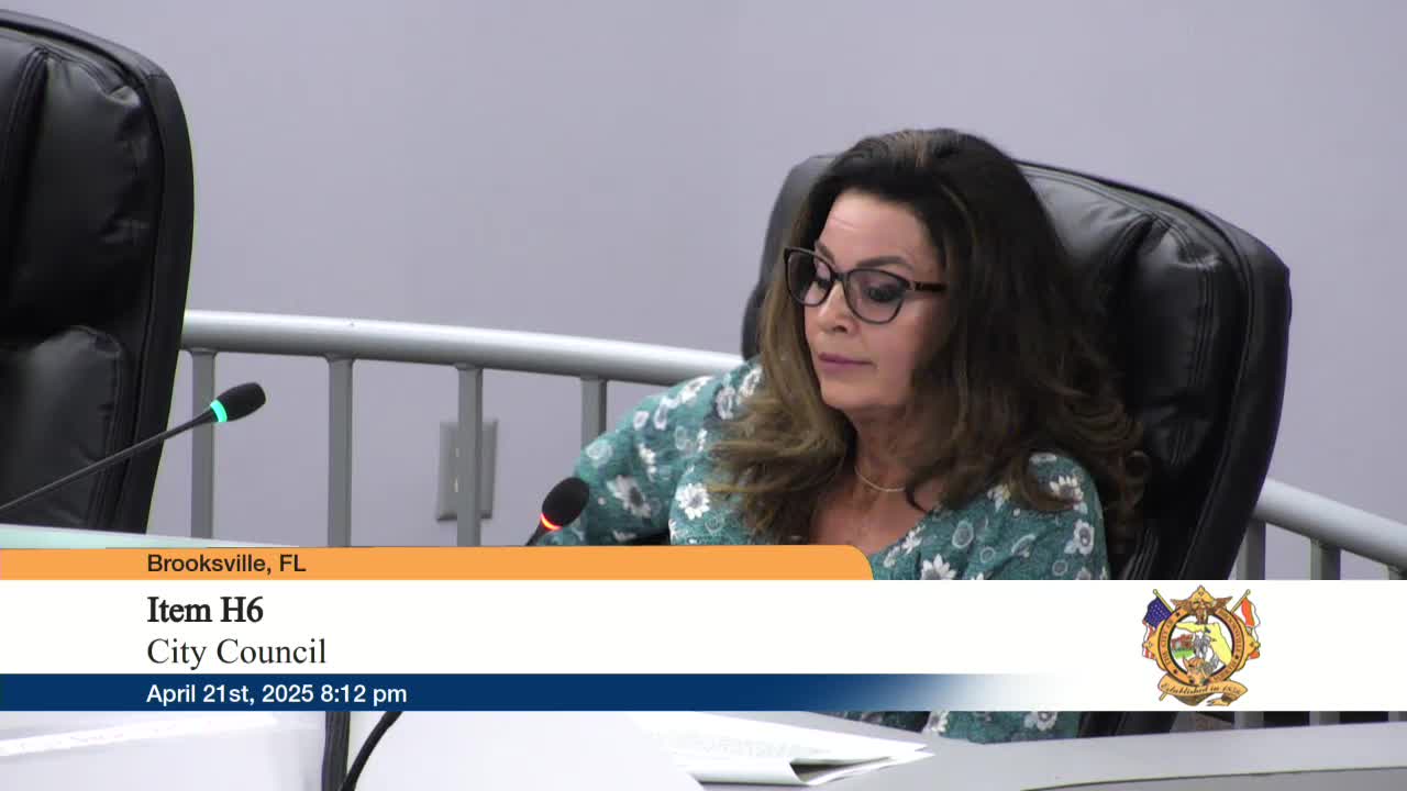 Brooksville City Council approves Lisa Hendrickson's $130K annual contract