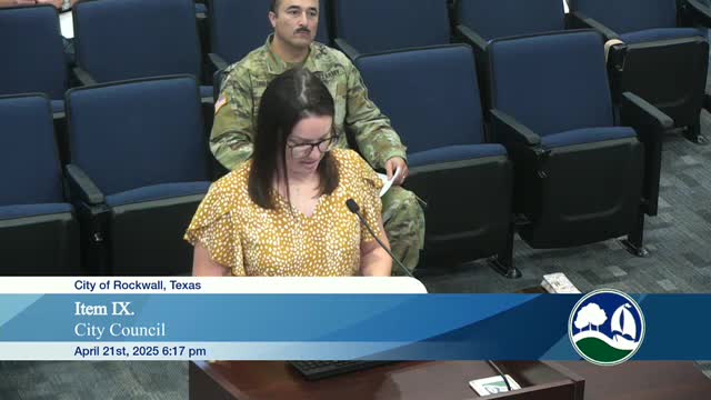 Rockwall Council Considers Safety Measures and Solid Waste Contract Changes