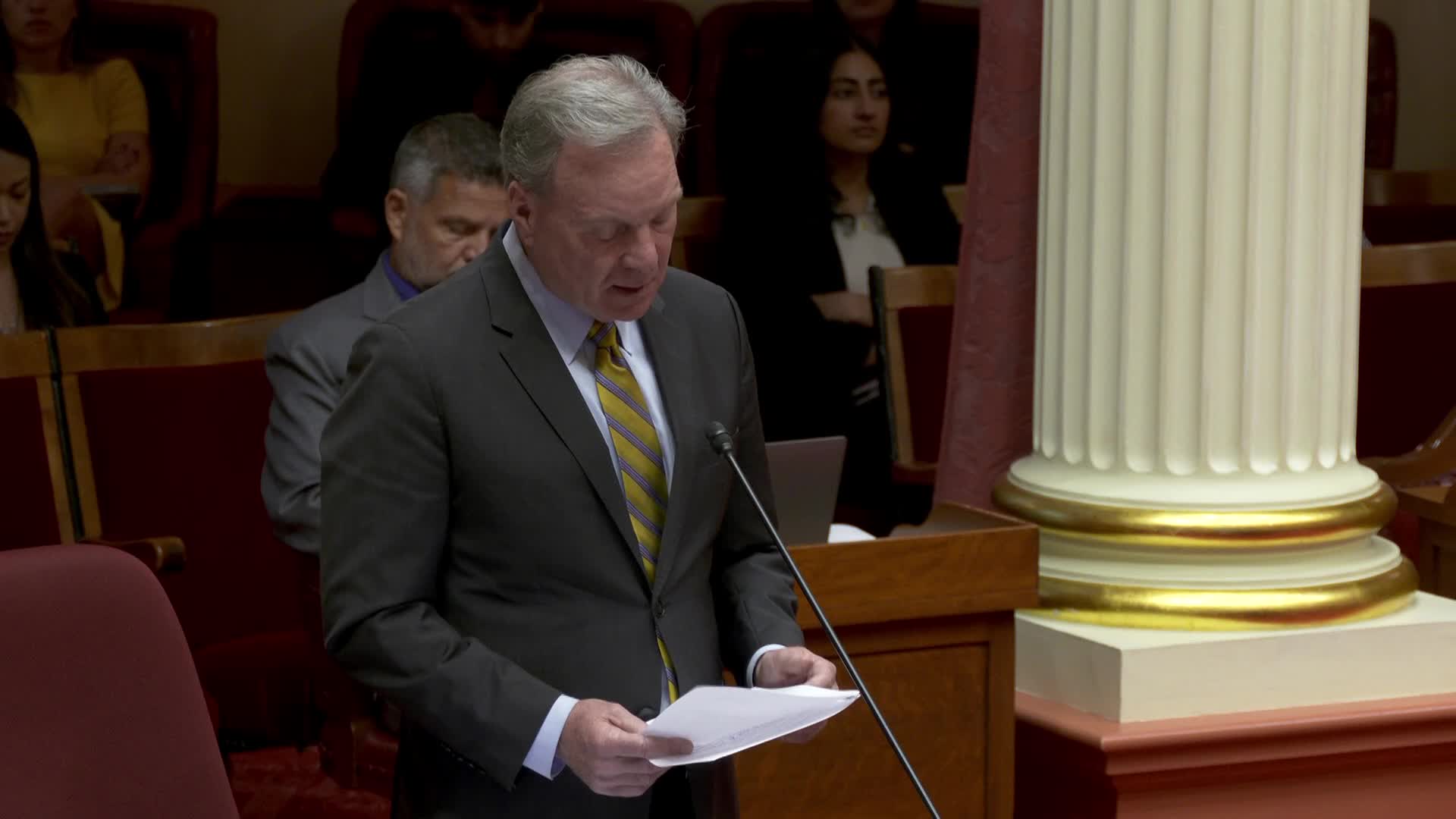 Senate honors Scott Nielsen's contributions to San Francisco arts and community