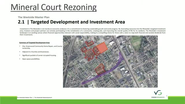 Greenwood City Council reviews rezoning for 60 affordable apartments at Mineral Court site