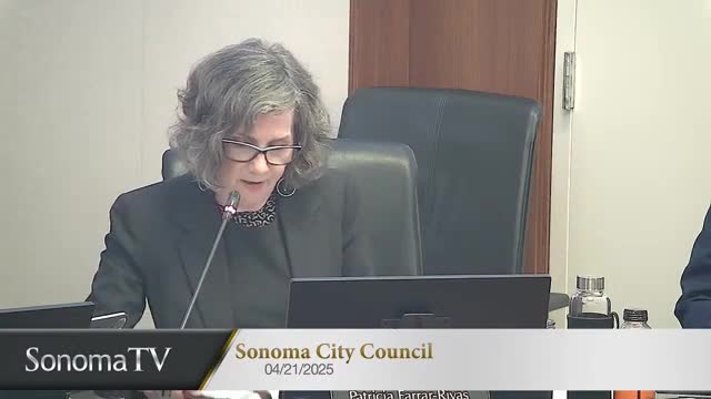 Sonoma City Council hears public concerns on Sebastiani property land use changes