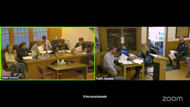 Hopkinton council continues noise ordinance hearing after debate over decibel limits and enforcement
