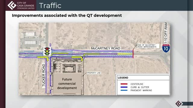 Casa Grande City Council approves QT store and McCartney Road improvements