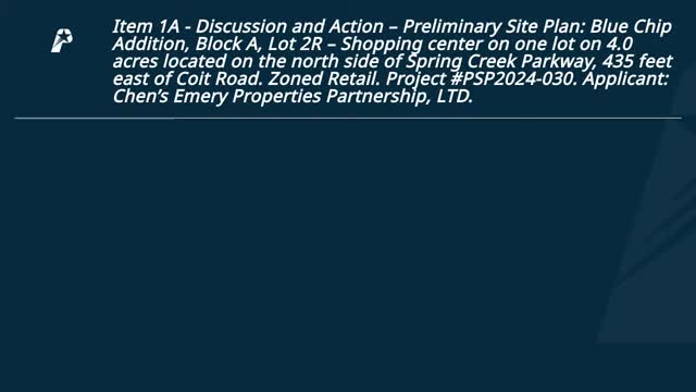 Planning Commission approves Chick fil A's parking reduction for new restaurant site