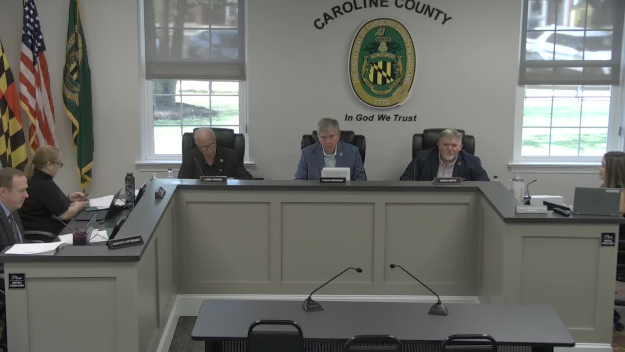 Caroline County recognizes Michelle as 2025 Telecommunicator of the Year