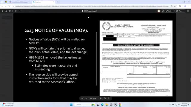 County Assessor outlines new property appeal process for homeowners