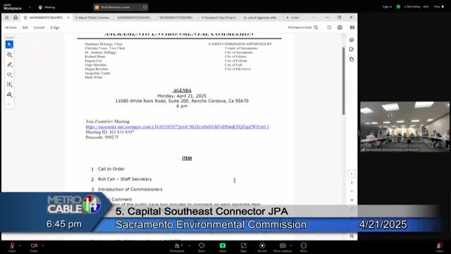 Sacramento County sustainability manager John Lundgren discusses Earth Day and REACH codes